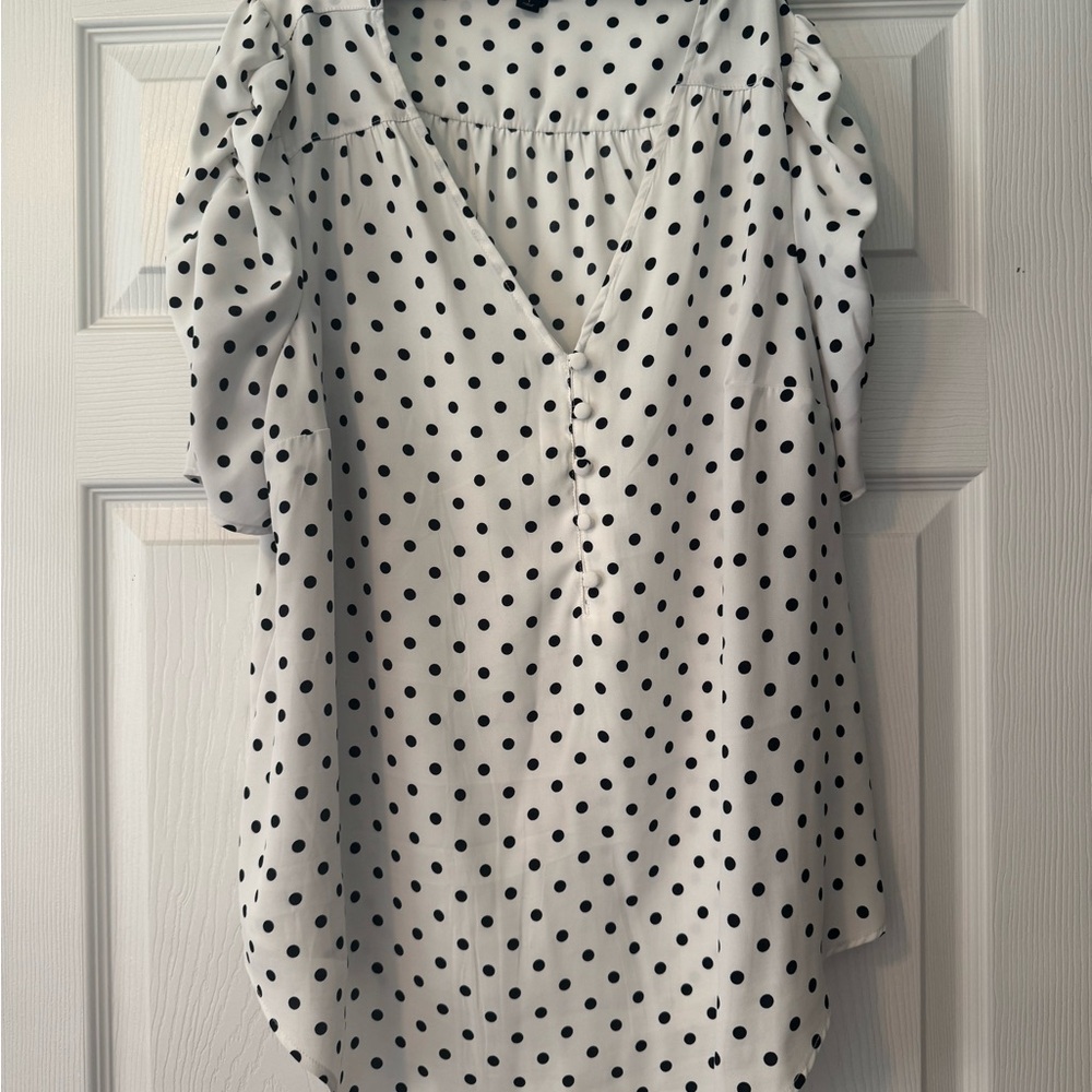 Polka Dot Women's Top